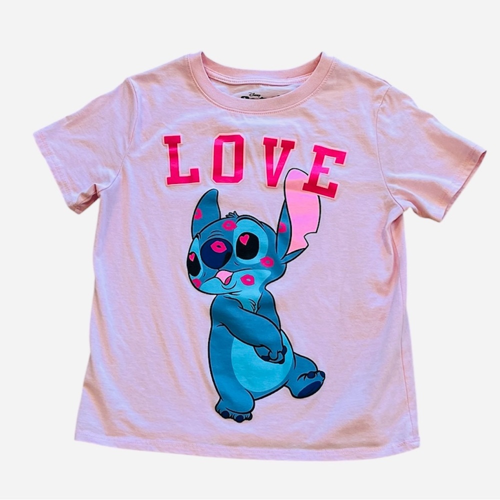 Disney L(10/12) Stitch graphic tee